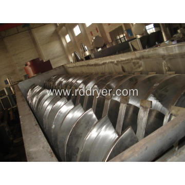 Electroplating sludge paddle dryer